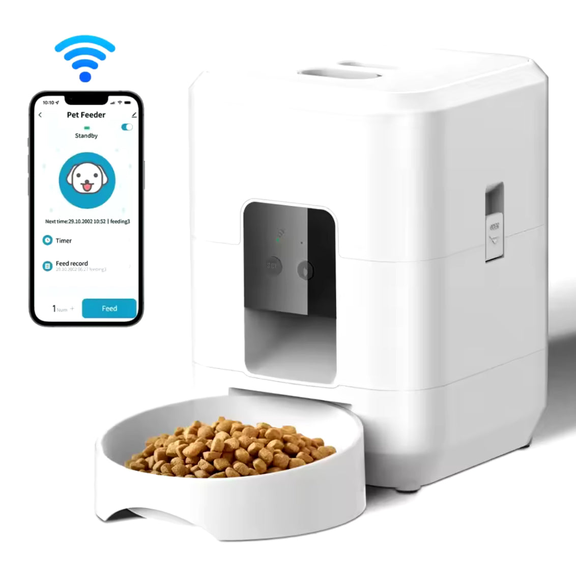 Smart Pet Feeder Automatic With Timed Quantitative - Problems Solved