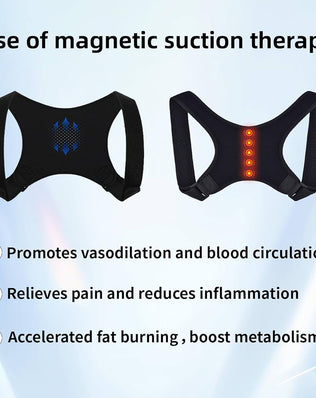Problems Solved adjustable and breathable posture corrector back brace for improved spinal alignment and comfort.