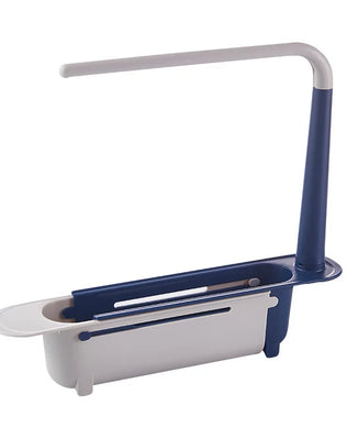 Kitchen Sink Organizer Telescopic Sink Shelf Soap Sponge Holder - Problems Solved