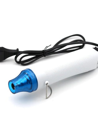 DIY Using Heat Gun Electric Power Hot Hair Dryer Soldering Wrap Blower Heater Shrink Plastic Heat Gun Repair Tool 200℃ 300W - Problems Solved