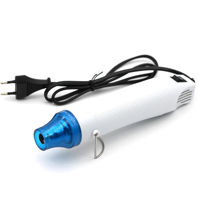 DIY Using Heat Gun Electric Power Hot Hair Dryer Soldering Wrap Blower Heater Shrink Plastic Heat Gun Repair Tool 200℃ 300W - Problems Solved