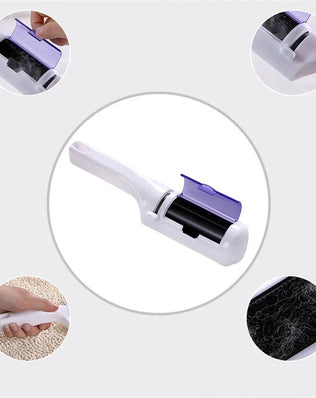Electrostatic Static Clothing Dust Pets Hair Cleaner Remover Brush Suction Sweeper for Home Office Travel Cleaning Brushes - Problems Solved