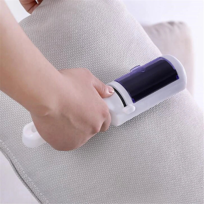 Electrostatic Static Clothing Dust Pets Hair Cleaner Remover Brush Suction Sweeper for Home Office Travel Cleaning Brushes - Problems Solved
