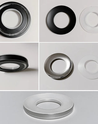 Bathroom Mounting Ring For Glass Basin Fixture Vessel Sink Gadgets Black Chrome Pad Ring Sink Pop Up Avaliable Home Renovation - Problems Solved