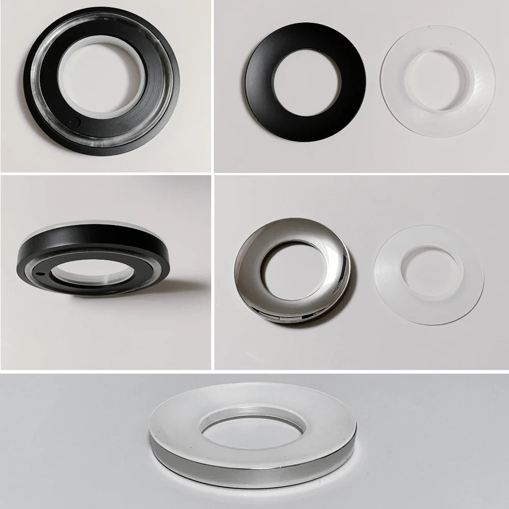 Bathroom Mounting Ring For Glass Basin Fixture Vessel Sink Gadgets Black Chrome Pad Ring Sink Pop Up Avaliable Home Renovation - Problems Solved