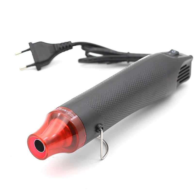 DIY Using Heat Gun Electric Power Hot Hair Dryer Soldering Wrap Blower Heater Shrink Plastic Heat Gun Repair Tool 200℃ 300W - Problems Solved