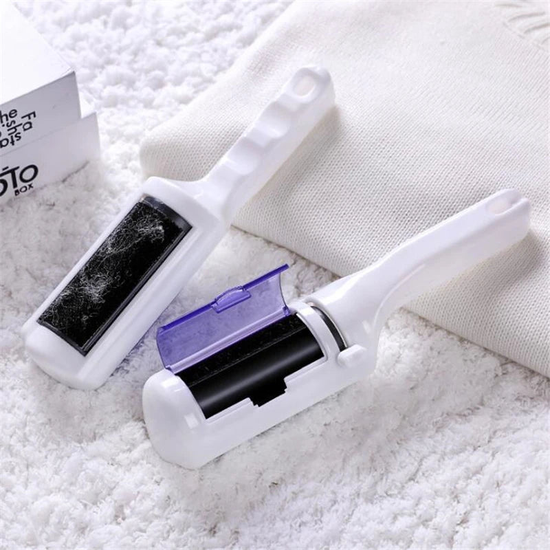 Electrostatic Static Clothing Dust Pets Hair Cleaner Remover Brush Suction Sweeper for Home Office Travel Cleaning Brushes - Problems Solved