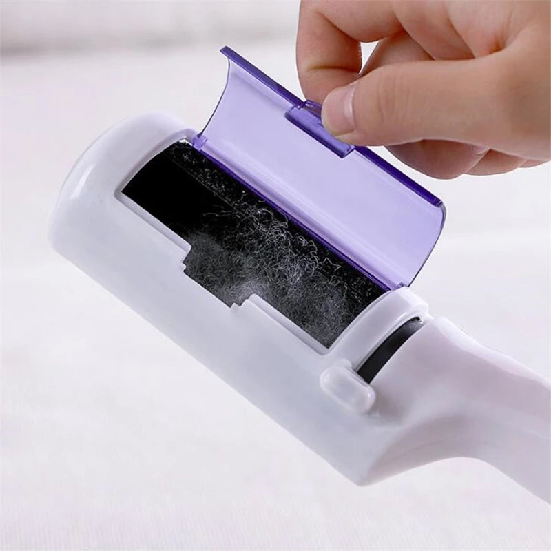 Electrostatic Static Clothing Dust Pets Hair Cleaner Remover Brush Suction Sweeper for Home Office Travel Cleaning Brushes - Problems Solved