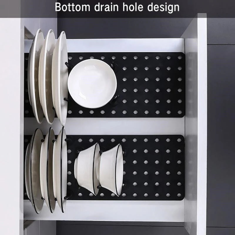 Kitchen Organizer Dish Drying Rack Telescopic Plate Bowl Stand - Problems Solved