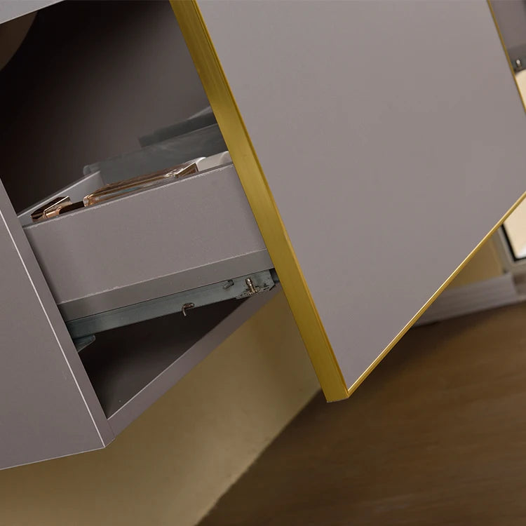 Wall-hung Bathroom Vanities Furniture Mounted Bathroom Waterproof Mirror Cabinet Double Wash Bathroom Cabinet - Problems Solved
