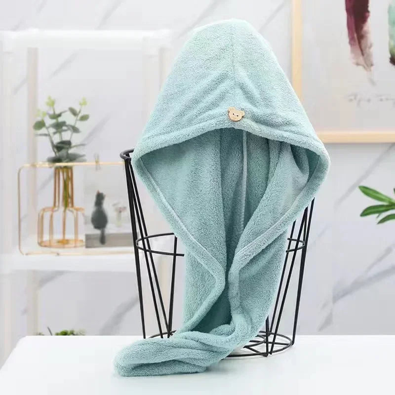 Bath Towels Soft Bathroom Accessories Microfiber Microfiber Towels Blow Dry Towels Bathroom Amenities Shower Caps Quick For Home - Problems Solved