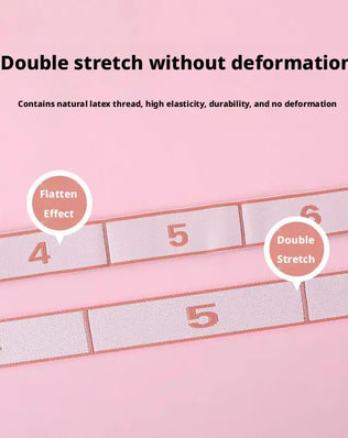 Fitness Resistance Band For Yoga Pilates Stretching Fitness Training 8 Adjustable Resistance Level Digital Marking Fitness Suppl - Problems Solved