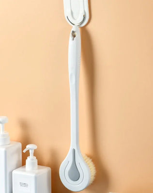 Bathroom Body Brush Kit with Long Handle: Soft-Hair Brush - Problems Solved