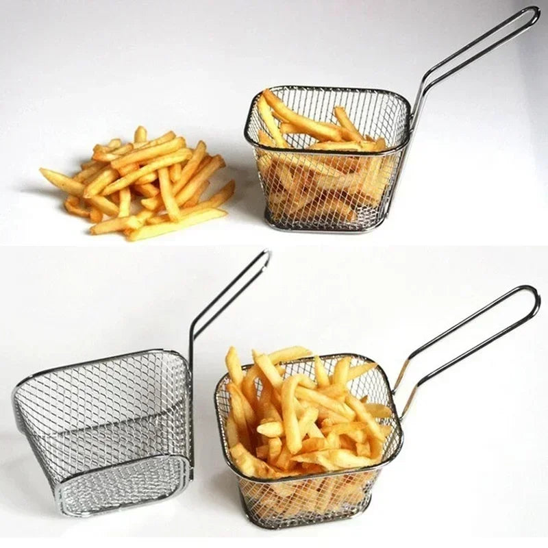 Kitchen Portable Tools Mini Potato Chips Basket Fryer - Problems Solved