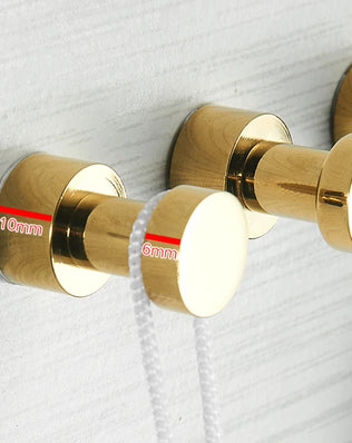 Bathroom Accessories Brass Robe Hook Wardrobe Coat Clothes Hanger Kitchen Household Small Decoration Towel Hanging Hook Key Rack - Problems Solved