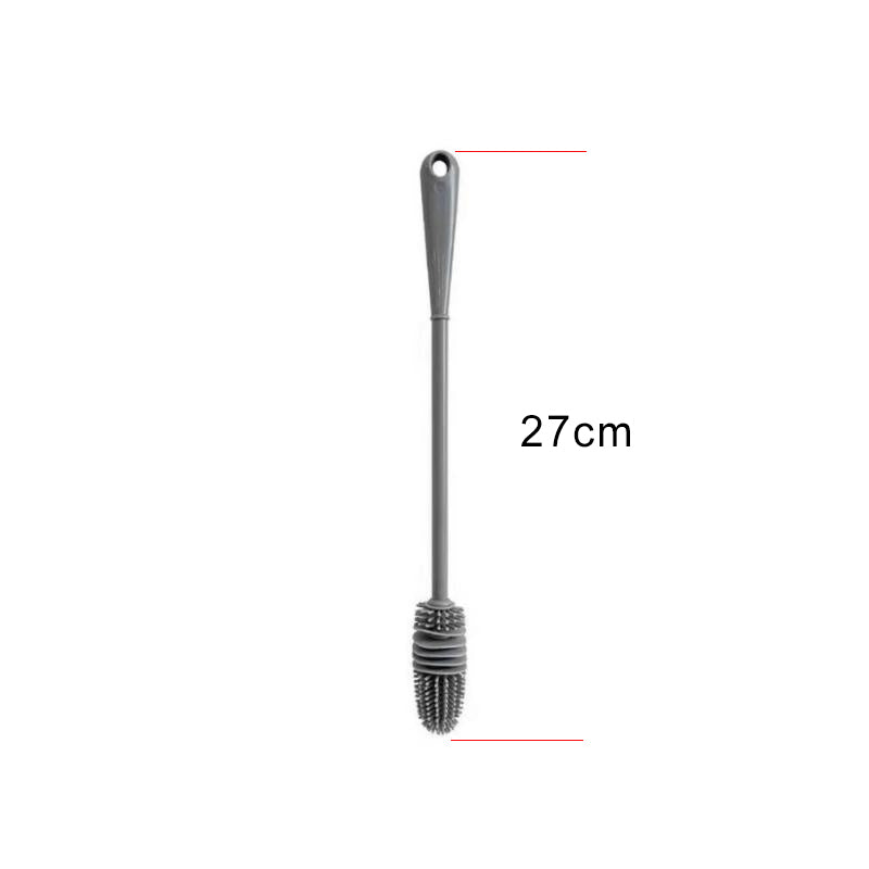 Silicone Milk Bottle Brush Cup Scrubber Glass Cleaner Kitchen - Problems Solved