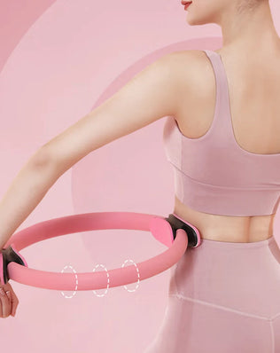 Pilates Ring Fitness Ring Portable Fitness Circle Flexible Resistance - Problems Solved