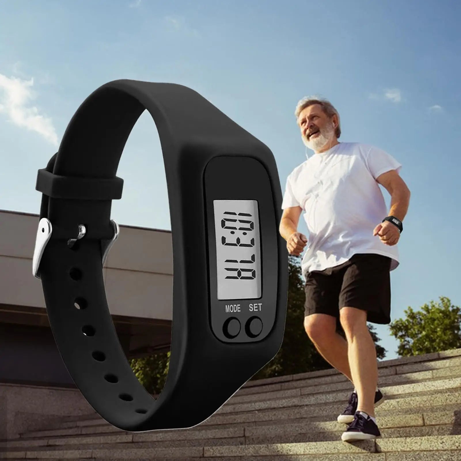 Pedometer Wristband With Pedometer LCD Screen - Problems Solved