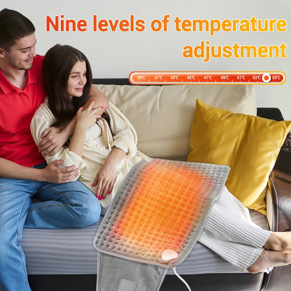 Electric Heating Pad Physiotherapy Thermal Blanket Temperature Control Hot Compress Waist Back Body Hand Winter Warmer - Problems Solved