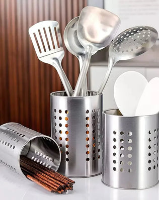 2PCS Kitchen Utensil Holder  for Spatulas Ladles and Chopsticks - Problems Solved