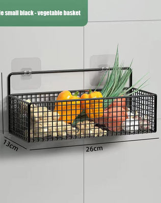 Wall-Mounted Multifunctional Storage Rack Bathroom Organizer No-Punch Toiletries Shelf Space Saving for Kitchens And Bathrooms - Problems Solved