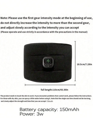 Waist massager, portable USB charging shaping device - Problems Solved