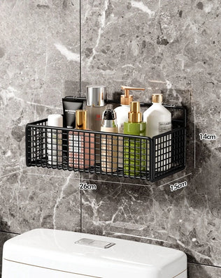 Bathroom Organiser Multifunctional Toiletries Organiser No-Punch - Problems Solved