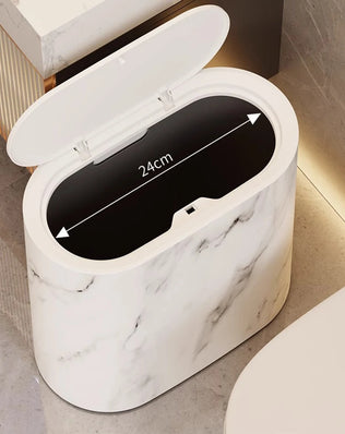Bathroom Toilet Hotel B&B With Lid Kitchen Living Room Sandwich Trash Can Lid Multi-purpose Modern Toilet Hygienic Sandwich - Problems Solved