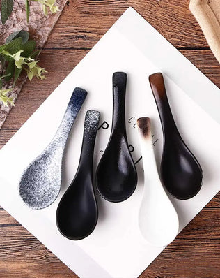Creative Japanese Restaurant Kicthen Gadgets Cooking Utensil Tool Rice Spoons Teaspoon Soup Spoon Tableware - Problems Solved