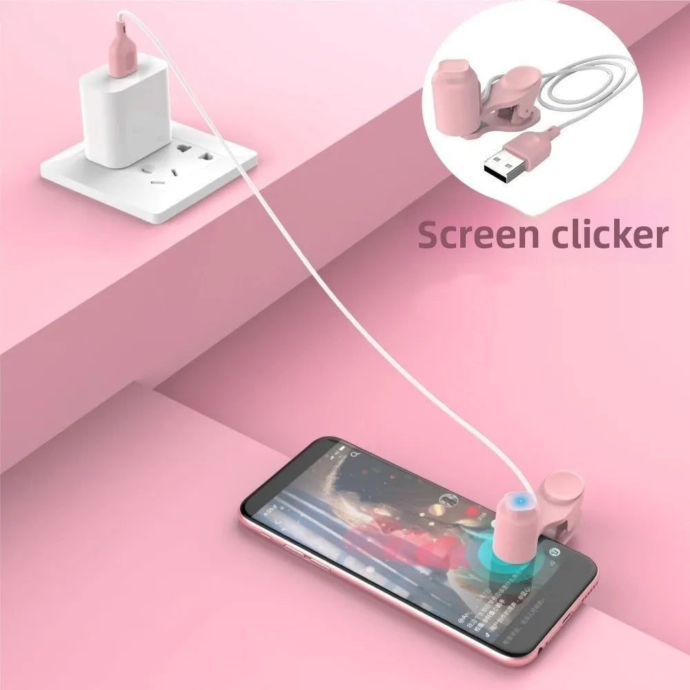 Small Gadget 3 Gears Screen Auto Clicker USB Phone Tap Auto - Problems Solved