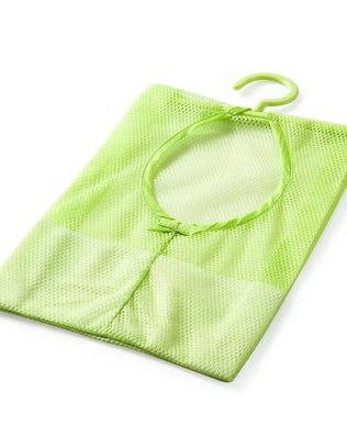 Bathroom Kids Toys Storage Bag Multifunctional Mesh Net Bag Makeup Organizer Drying Rack Balcony Socks Clothes Storage Basket - Problems Solved