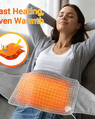 Electric Heating Pad Physiotherapy Thermal Blanket Temperature Control Hot Compress Waist Back Body Hand Winter Warmer - Problems Solved
