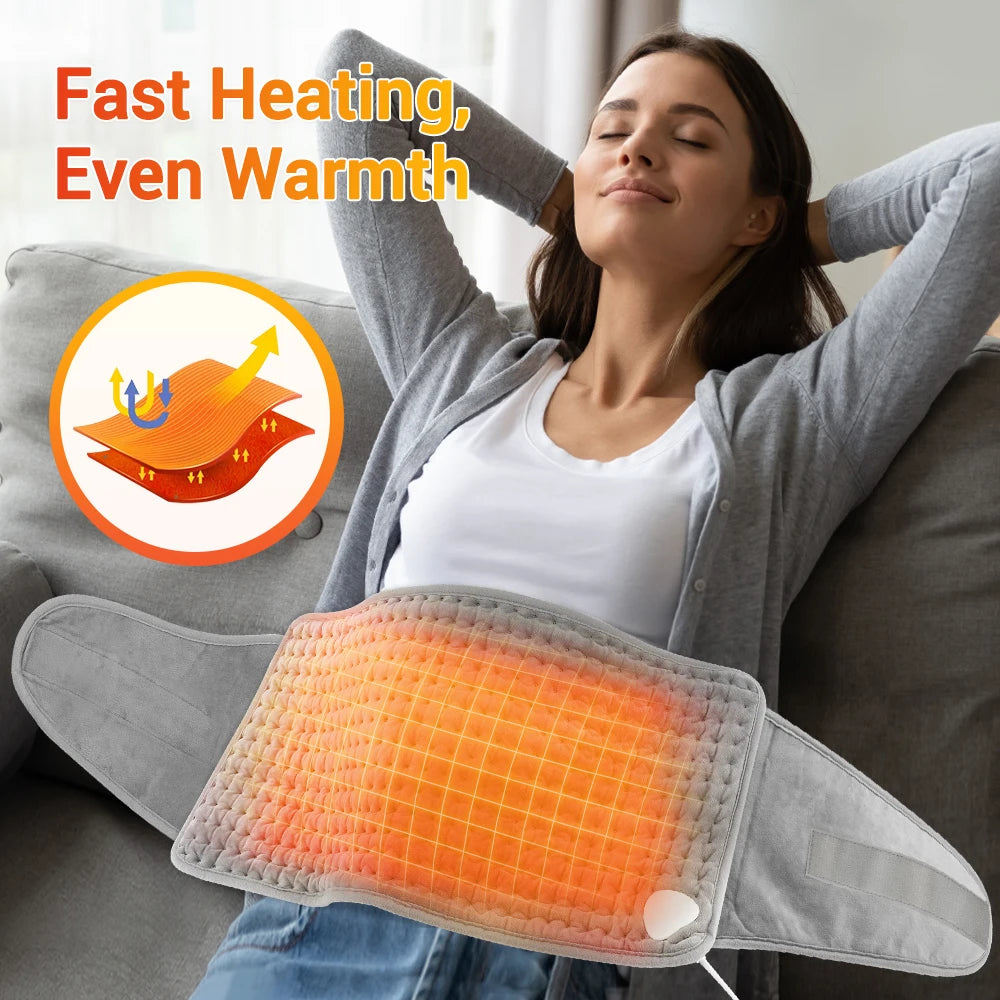 Electric Heating Pad Physiotherapy Thermal Blanket Temperature Control Hot Compress Waist Back Body Hand Winter Warmer - Problems Solved