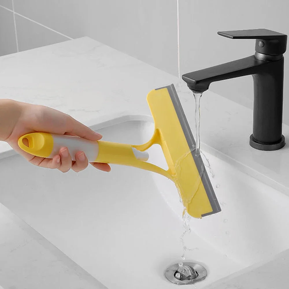 3 in 1 Window Cleaning Squeegee Multi Function with Spray Bottle - Problems Solved