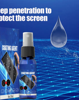 Screen Cleaner Spray Electronic Cleaning Kit Monitor Cleaner For Smart TVs Monitors & Cars Laptop Cleaner 30ml + Cleaning Cloth - Problems Solved
