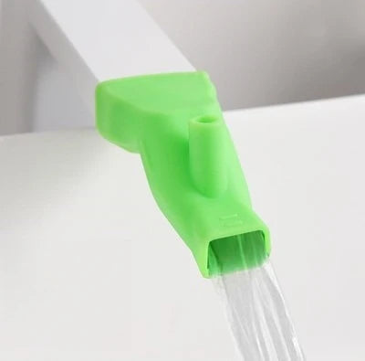 Bathroom Silicone Faucet Extender Bathroom Sink Device Home Multifunctional Cleaning Tools Children Faucet Extenders Kitchen - Problems Solved