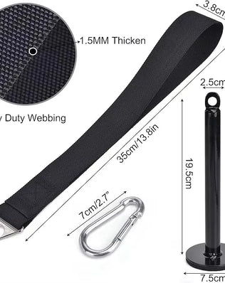 Fitness Arm Wrestling Training Strap Home Gym Wrist Forearm Arm Blaster & Hand Grip Band for Armwrestling Pronation Rope - Problems Solved
