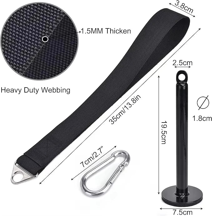 Fitness Arm Wrestling Training Strap Home Gym Wrist Forearm Arm Blaster & Hand Grip Band for Armwrestling Pronation Rope - Problems Solved
