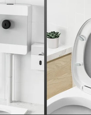 Bathroom Accessories Toilet Seat Cover Wireless Smart Lavatory Push Button Automatic Flush Sensor Bidet Home Appliances - Problems Solved