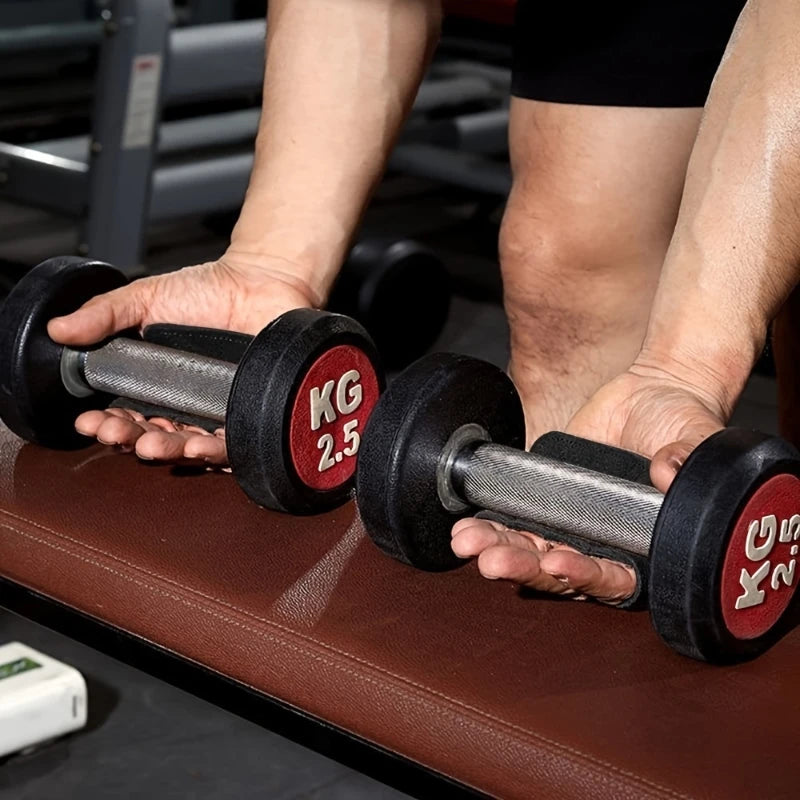 Fitness Four Fingers Gloves Breathable Anti-slip Shock Absorption Dumbbell Leather Weight Lifting Training Pal Men's And Women's - Problems Solved