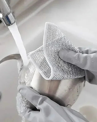 Magic Cleaning Cloth Metal Steel Wire Dish Pot Washdishing Cloths - Problems Solved