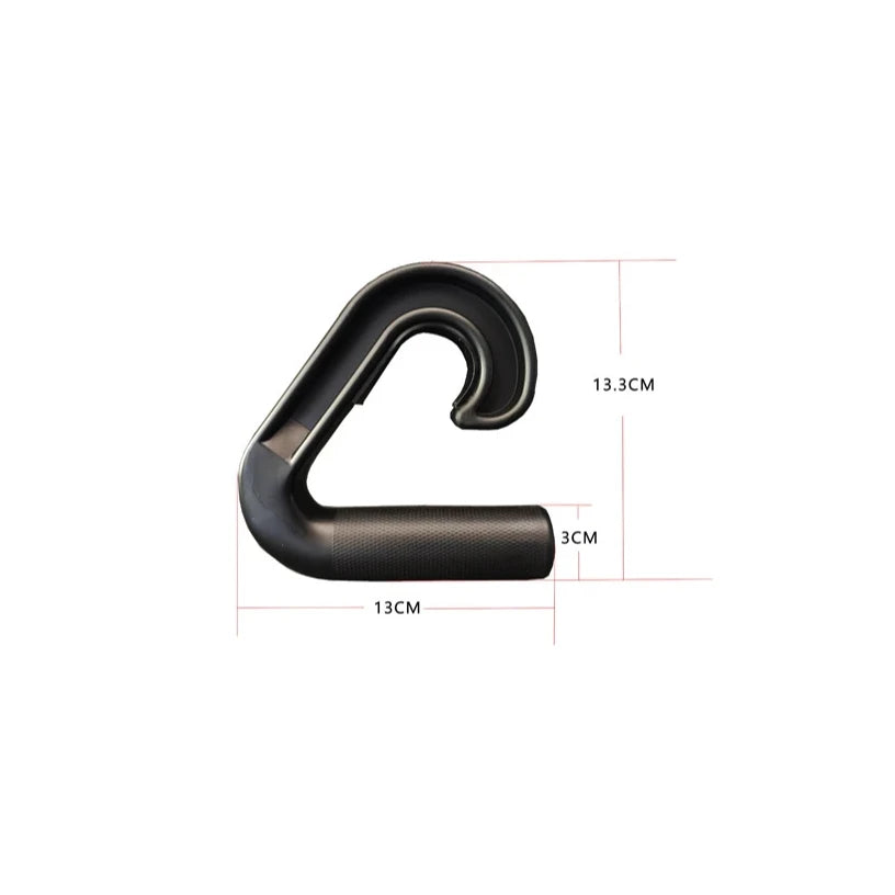 Pull Up Hand Grip Ergonomic Hook Type Fitness Handle Gym Deadlift Pull Down Grips Versatile Weights Roating Exercise Equipment - Problems Solved