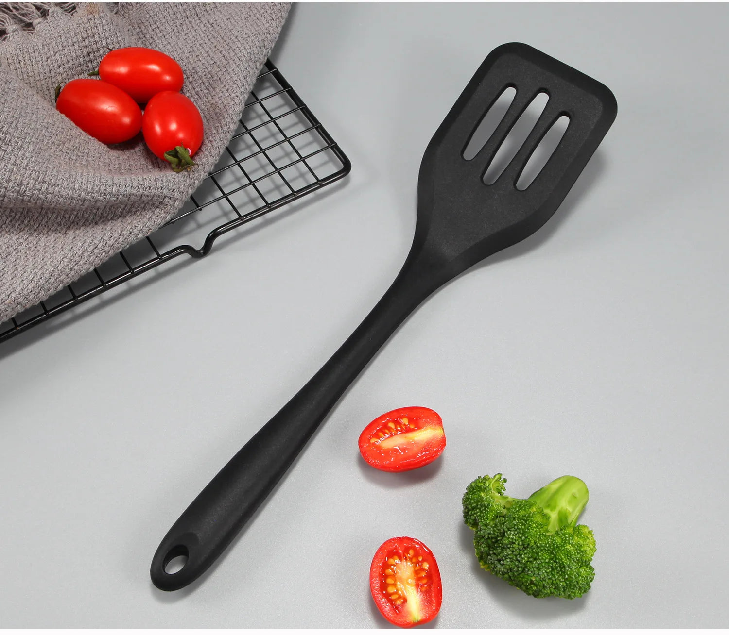 Kitchen Silicone Turners Gadgets Spatula Egg Fish Frying Pan - Problems Solved