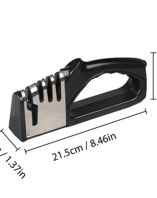 Kitchen 4 Segment Knife Sharpener Multifunctional - Problems Solved