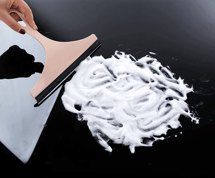 Glass Cleaning Tools Bathroom Mirror Squeegee Car Glass Scraper Cleaning Squeegee Wiper Windshield Silicone  Auto Washing Tool - Problems Solved