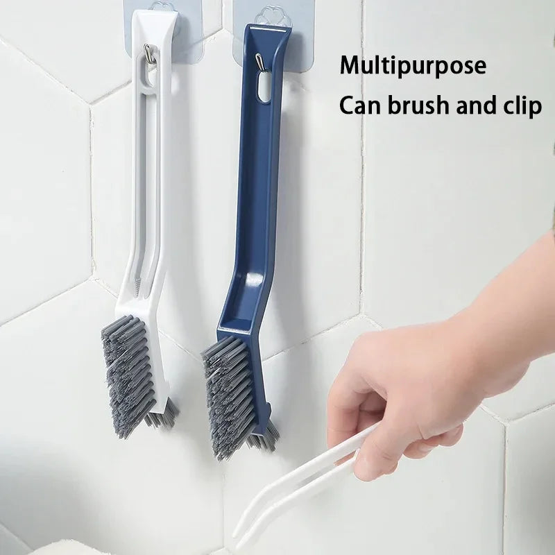 Effective Cleaning Brush for Corners and Gaps - 2-in-1 - Problems Solved