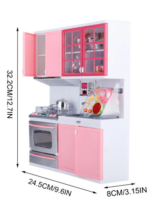 Kitchen Play Toys Children  Mini Kitchen Pretend Role Play  Set Funny Kitchenware Playing House Gifts for children Girls - Problems Solved