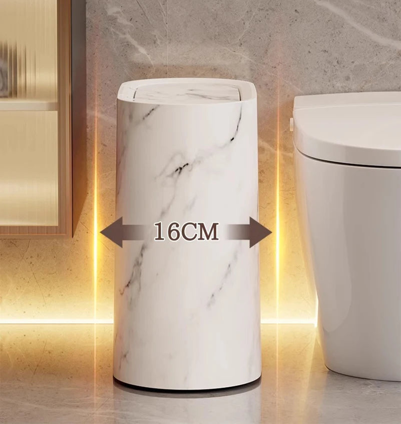 Bathroom Toilet Hotel B&B With Lid Kitchen Living Room Sandwich Trash Can Lid Multi-purpose Modern Toilet Hygienic Sandwich - Problems Solved