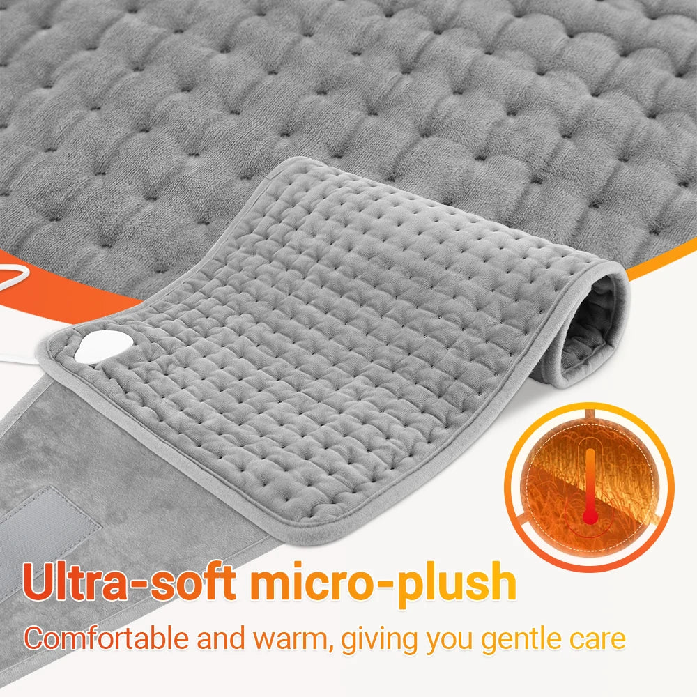 Electric Heating Pad Physiotherapy Thermal Blanket Temperature Control Hot Compress Waist Back Body Hand Winter Warmer - Problems Solved
