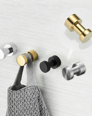 Bathroom Accessories Brass Robe Hook Wardrobe Coat Clothes Hanger Kitchen Household Small Decoration Towel Hanging Hook Key Rack - Problems Solved